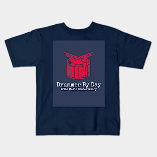 Drummer By Day Kids T-Shirt